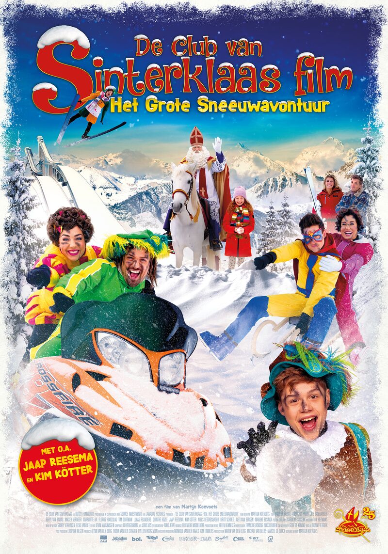 Sinterklaasfilm Het Grote Sneeuwavontuur 2024, Club van Sinterklaas Gouden Film