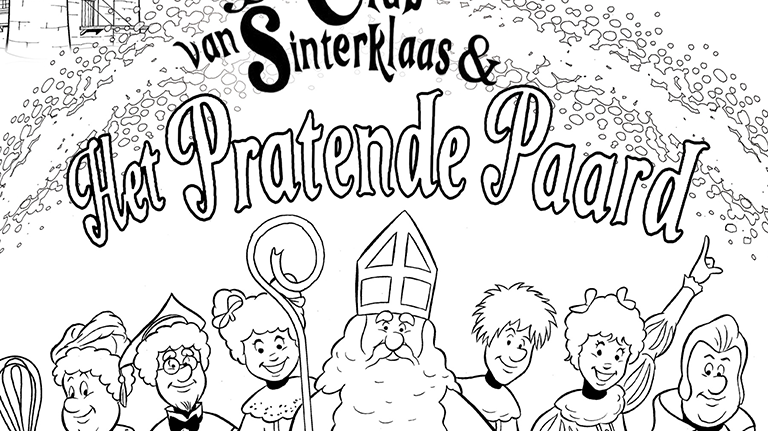 Hedendaags Kleurplaten - De Club van Sinterklaas HO-52